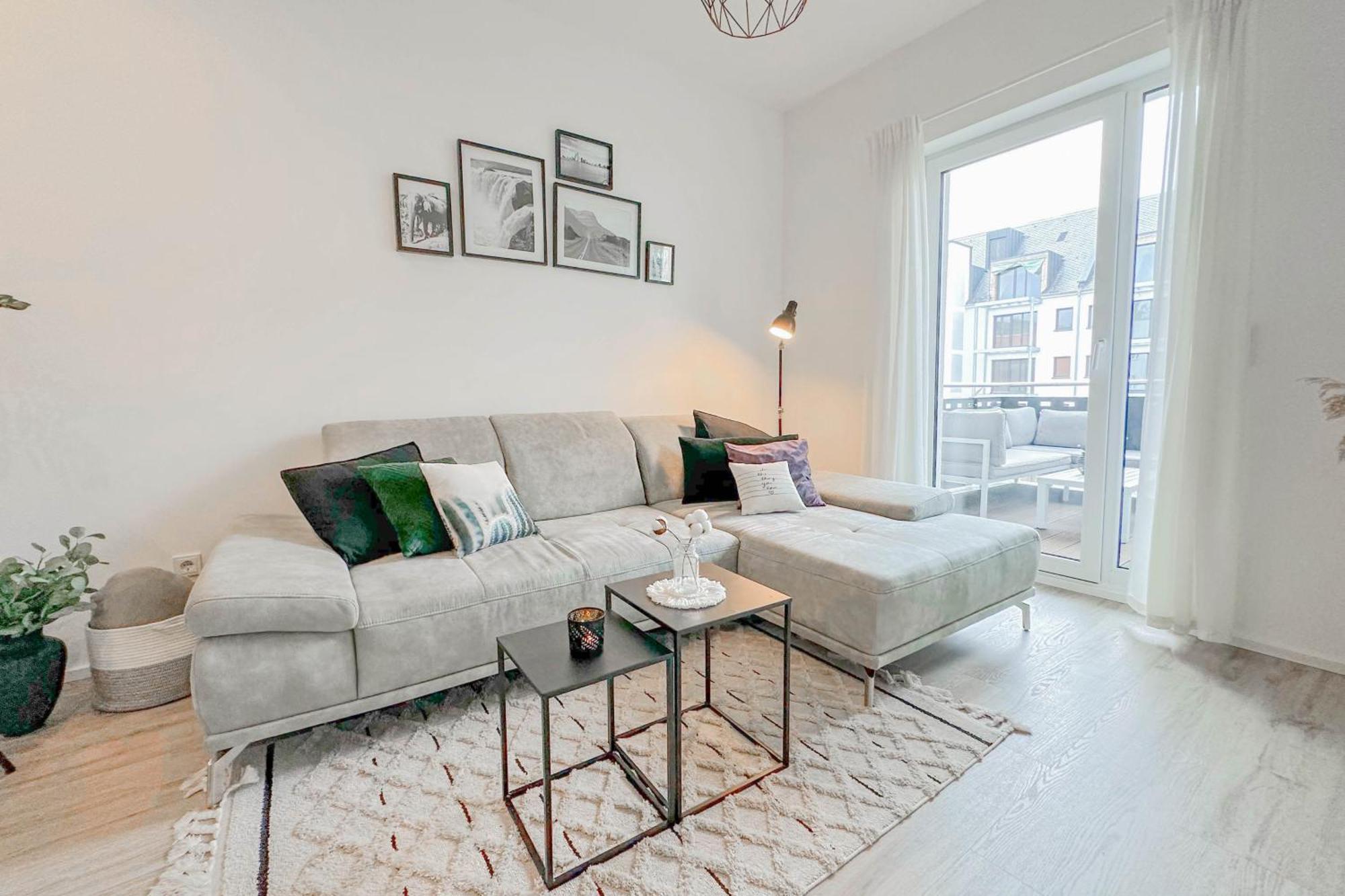 Modernes Trierer Cityloft Mit Grossem Balkon Εξωτερικό φωτογραφία